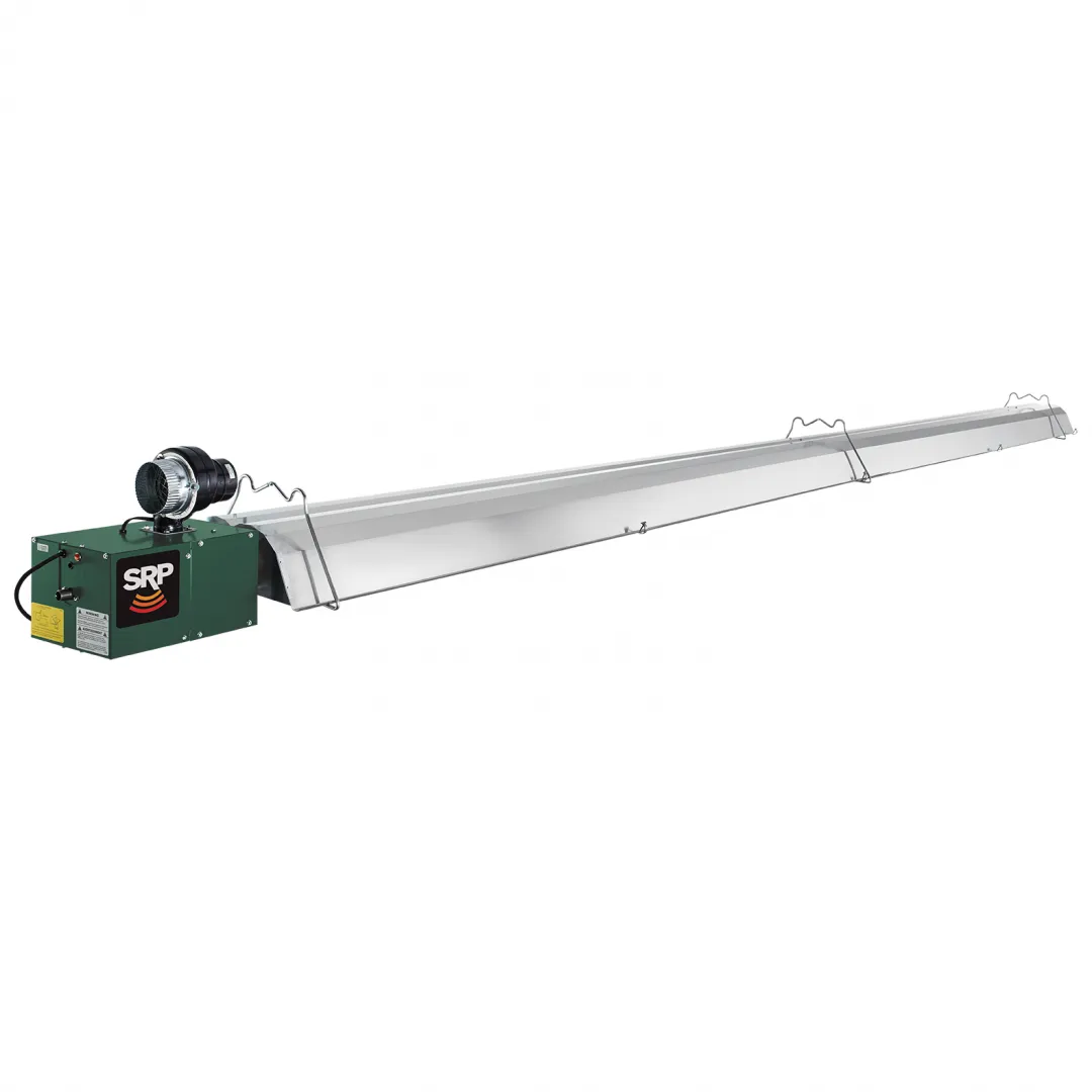 SUPERIOR RADIANT PRODUCTS SUPERIOR RADIANT PRODUCTS UA Series High Efficiency Infrared Radiant Tube Heater - NG